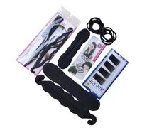 MERRYHAPY Stylish Hair Design Tool Kit 1 Set Hair Bun Kit Messy Bun Maker French Twist Bun Maker Wire Hair Bun Maker Doughnut Bun Maker