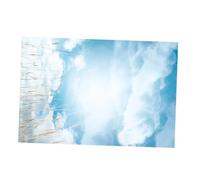MERRYHAPY Sunny Sky Photography Background Blue Dimensional Cloud Backdrop Photo Prop for Studio Food Product Still Life Photography