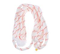 MERRYHAPY Thickened Lasso Rope Halter for Cattle Livestock Secure Tying with Ergonomic Grip Heavy Duty Red-white Rope for Bulls Calves Sheep and Goats Farms and Ranches