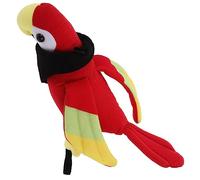 MERRYHAPY Toys Stuffed Parrot Buccaneers Halloween Animal Costume Stuffed Toy Parrot Artificial Parrot Models Pirate Bird for Shoulder Plush, Pp Cotton Scarf Baby The Party Plush Hat