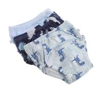 MERRYHAPY Training Pants Cotton Potty Training Underwear Shorts Style Washable 3pcs Breathable Comfort for Boys for Warmer Months