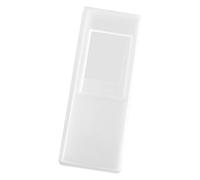 MERRYHAPY Transparent Silicone Remote Cover for Air Conditioning Remote Control Flexible Shock-absorbing Protective Sleeve with Battery Access Oil-resistant Dustproof Protector for Home Use