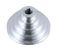 MERRYHAPY Type a Aluminium Alloy Pagoda Pulley for Motor Shaft Timing Belt