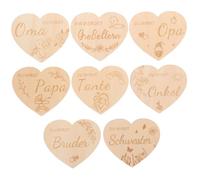 MERRYHAPY Unique Milestone Cards Set Wooden Baby Growth Sign Newborn Photography Props Monthly Commemorative Card Baby Shower Present