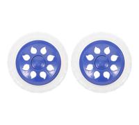 MERRYHAPY Universal Replacement Shopping Trolley Wheels 5 Inch Durable Cart Casters for Wheelchair Luggage Cart Caster Replacements