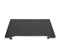 MERRYHAPY Universal Wheel Chair Accessory Lightweight Portable Plastic Wheelchair Dining Table with Detachable Cup Holder and Foldable Tray for Indoor and Outdoor Dining