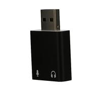 MERRYHAPY Usb to Audio Jack Adapter External Sound Card Channel Surround Sound for Music Movies
