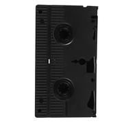 MERRYHAPY Vcr Cleaner Head Cleaner Wet Cleaning Tape for Vcr Players Plastic Black for Cassette Decks and Video Players Home Entertainment Systems and Home Cinema