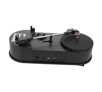 MERRYHAPY Vintage Vinyl Music Player with Converter Retro Record Player Turntable for Conversion Stable Disc Reading Built-in Speaker Classic Phonograph for Collectors and Home Use