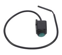 MERRYHAPY Waterproof Motorcycle Handlebar Switch with LED Light Control Button, Alloy and Plastic Material, Precision Manufacturing, Integrated Design for Motorbike Headlights and Spotlights