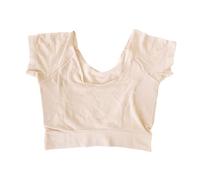 MERRYHAPY Women’s Underarm Sweat Pad Vest Sweat-absorbent Thin Shield, One Size, Breathable Sweat-proof Undershirt for Daily Wear and Personal Care