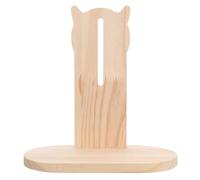 MERRYHAPY Wood Base for Hamster Wheel Silent Running Wheel Stand Stable Wooden Bracket Easy Installation Support for Hamster Exercise Cage Accessory