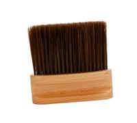 MERRYHAPY Wooden Handle Broken Hair Brush Neck Duster for Hair Salons for Cleaning from Neck Face Body Ergonomic Design for Comfortable Use