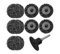 Merryland 10 Pack Strip Disc 50 mm Paint Rust Remover Black with Shank