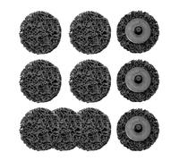 Merryland 10 Pack Strip Disc 50 mm Paint Rust Remover Disc Black