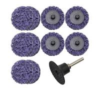 Merryland 10 Pack Strip Disc 50 mm Paint Rust Remover Purple with Shank