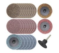 Merryland 25 Pack Surface Conditioning Disc 50 mm Mixed with 6.35 mm Shank