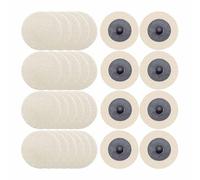 Merryland 30 Pack Wool Quick Change Disc 50 mm with 6.35 mm Shank