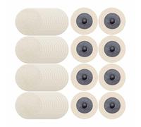 Merryland 60 Pack Wool Quick Change Disc 50 mm Polishing Buffing Pad