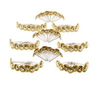 Merryland 72 Pack Brass Brush Wire Brush Wheel Brush for Dremel Mini Brush | Mini Brass Brush, Polish Brush, Rust Removal Cleaning and Polishing, Mini Rotary Tool Accessory, RMTA072C8