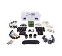 Merryland Rotary Tool Accessory for Dremel 334pcs, Sanding Band Sanding Drum Flap Wheel Sandpaper Flet Polishing Buffing Wheel Cut Off Wheel Mini Brushs, Electric Power Tool DIY, RMTA334A1