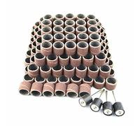 Merryland Sanding Drum Sander for Dremel 184pcs, Sanding Band Sleeve 120# 13mm 180pcs and Mandrel 4pcs Mini Rotary Tool Accessory Electric Power Tool DIY, RMTA184C3