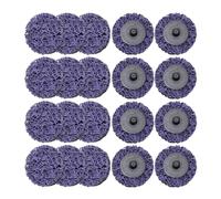 Merryland Strip Disc 50mm Paint Rust for Die Grinder, 50 mm Purple Removal Disc 20 Pieces, Strip Wheel Stripping Wheel Cleaning Disc INOX Stainless Steel Iron Universal 2inch, DGTA020C1