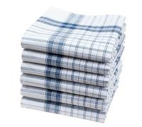 Merrysquare - Extra Large Handkerchiefs - Leon Model - 20" x 20" - 6 units - 100% cotton