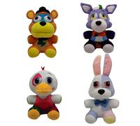 MerryToonLand 5 Nlght Plush Plush Collectible Figure F-A-N-F Nightmare Plush Toys for Game Fans - Party Decorations Birthday Gifts for Kids Boys Teen (C COLOUR)