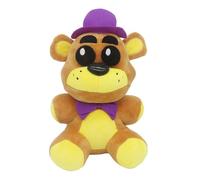 MerryToonLand 5 Nlghts Plush Collectible Figure F-A-N-F Nightmare Plush Toys for Game Fans - Party Decorations Birthday Gifts for Kids Boys Teen (golden)