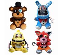 MerryToonLand 5 Nlghts Plush Collectible Figure F-A-N-F Nightmare Plush Toys for Game Fans - Party Decorations Birthday Gifts for Kids Boys Teen (new 4)