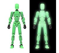 MerryXD Titan 13 Action Figure - 3D Printed Multi-Jointed Movable, Grows in the Dark Green