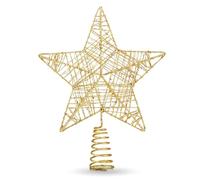 MERRYXMAS Christmas Tree Topper Star - Gold