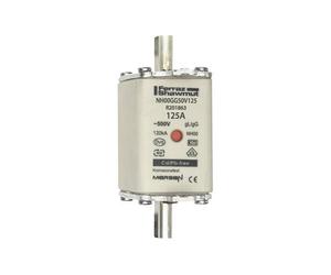 Mersen 1B765.000000 NH Fuse 00 125A 500V Full Range Cable Protection