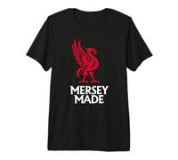 Mersey Made Liverpool England Liver Bird Premium T-Shirt