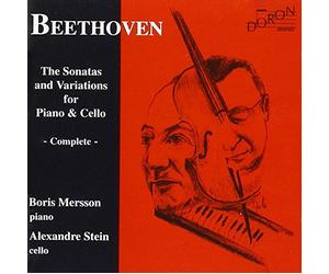 Mersson,Boris - Werke für Violoncello und Klavier