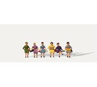 Merten Seated Female Passengers (6) Figure Set HO Gauge MRT0210853