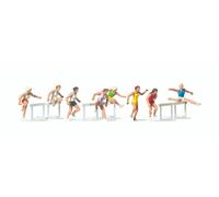 Merten 0212486 Women Running Hurdles (8) Figure Set
