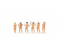 Merten 0212526 Nude Female Swimmers Standing (6) Figure Set