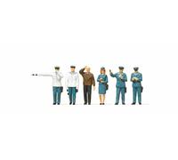 Merten 0212557 German Traffic Police Officers (6) Figure Set