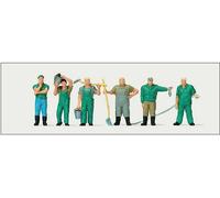 MERTEN 0212559 HO Scale Farmers For Farm, Stable And Zoo Pcs. 6