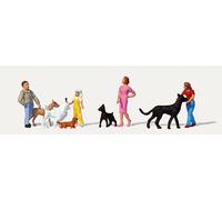 Merten 0212589 Dog Training School (4+5) Figure Set