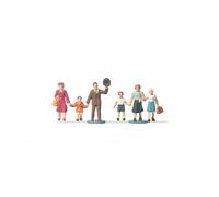 Merten 0270818 Group of Travellers (6) Figure Set
