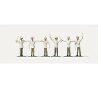 Merten 212252 Traffic Policemen (6) Figure Set HO
