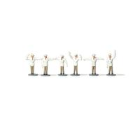 Merten 272252 Traffic Policemen (6) Figure Set N Gauge