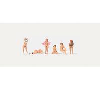 Merten 282527 Nude Bathers (6) Figure Set TT Scale