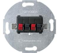 Merten 467014 Speaker Connection Insert 2-way Flush-mounted Audio Socket
