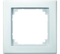 Schneider Electric 484119 M-SMART-Rahmen Frame, Polar White, 1-fach