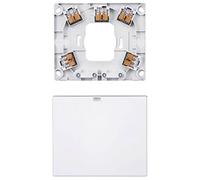Schneider Electric Merten Cooker Connection and Device Connection Box MEG1011-9019 AP with 2 Outputs and Plug-In Terminals Polar White Green Premium Product