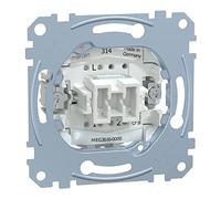 Merten MEG3616-0000 Two-way switch insert 1 pole, 16 AX, AC 250 V, plug-in terminals